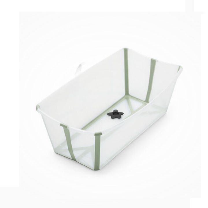 Stokke Flexi Bath kadica Transparent Green