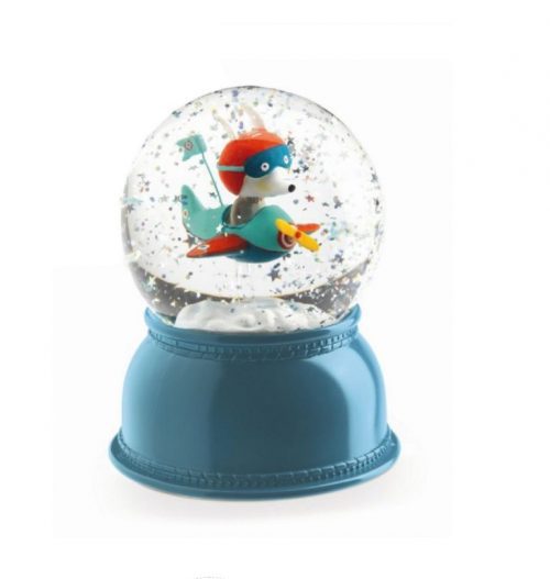 Noćna lampa/snježna kugla-Avion