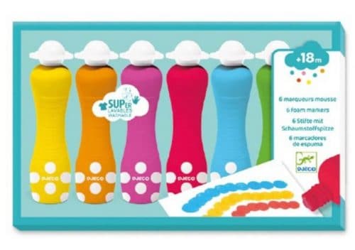 Djeco Perivi markeri s pjenom u boji