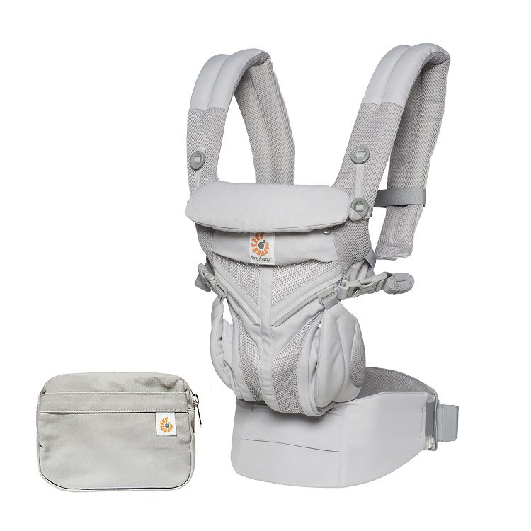 Ergobaby Omni360 Cool Air biserno siva - Slika 5