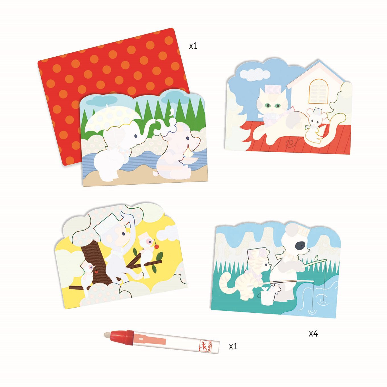 Bojanje vodom-Slonić - Slika 2