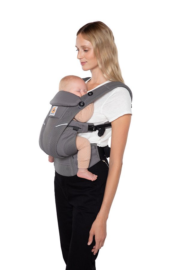 Ergobaby Omni Breeze nosiljka Grafit siva - Slika 7