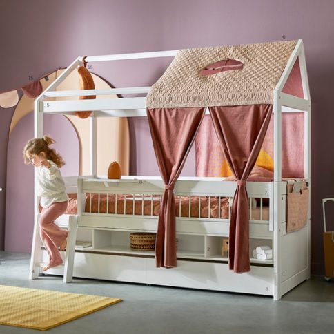 4 u 1 dječji krevet Moja kućica - Slika 2