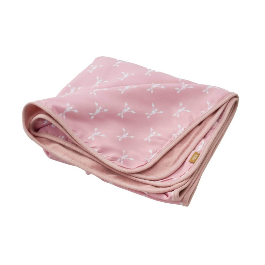 FRESK UV Pončo ručnik Račići (cameo rose)