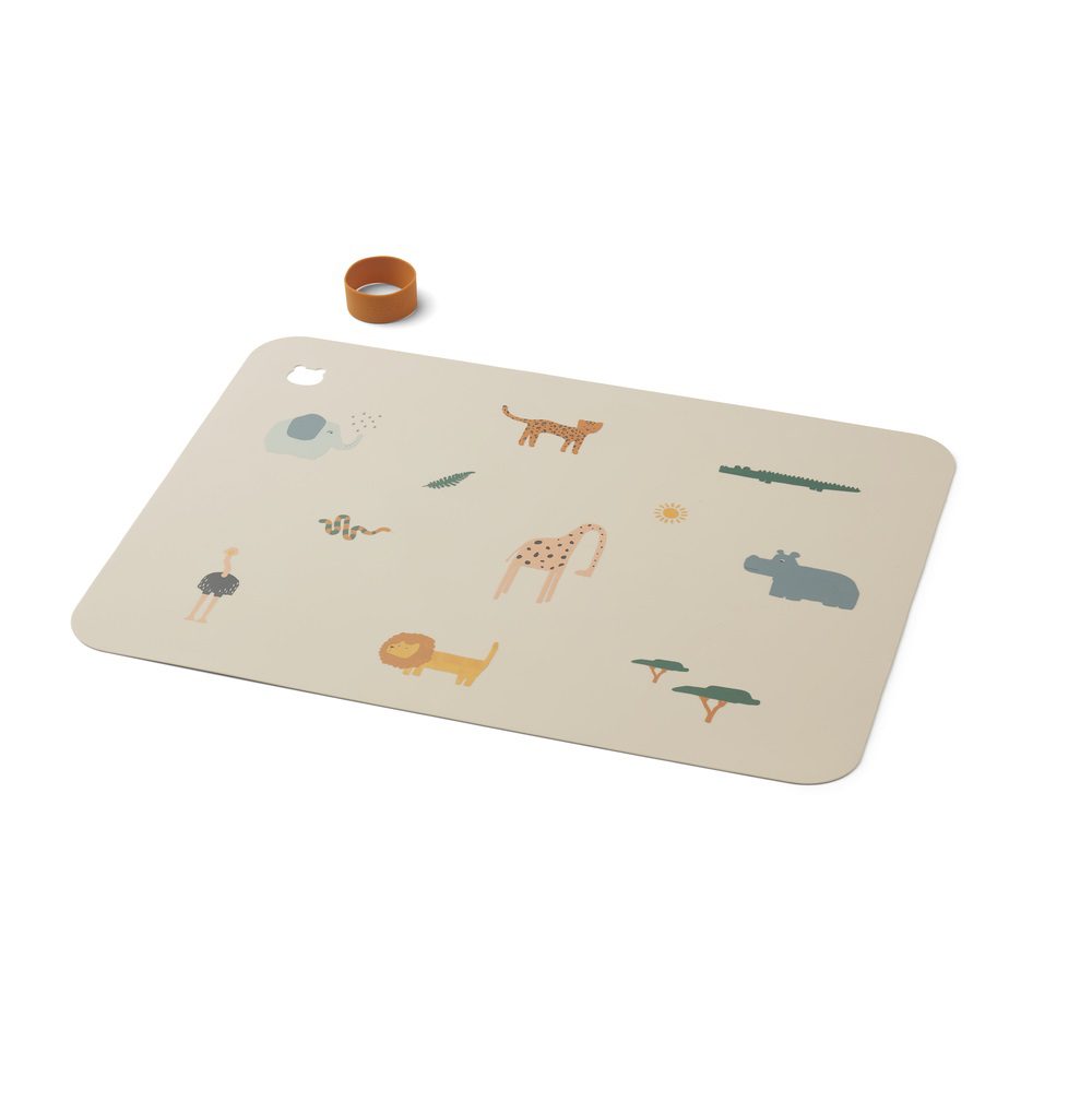 Liewood Jude silikonski podložak Safari