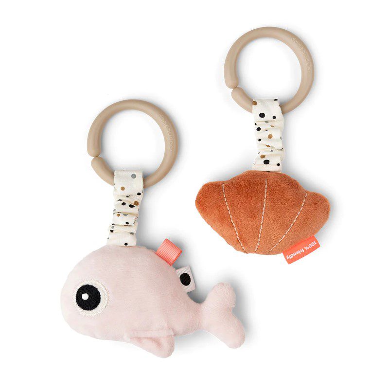 Done By Deer Viseće didaktičke igračke 2kom Wally- Powder