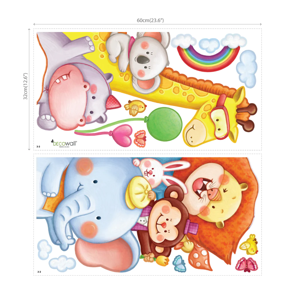 Decowall Životinje- Kutna naljepnica - Slika 4