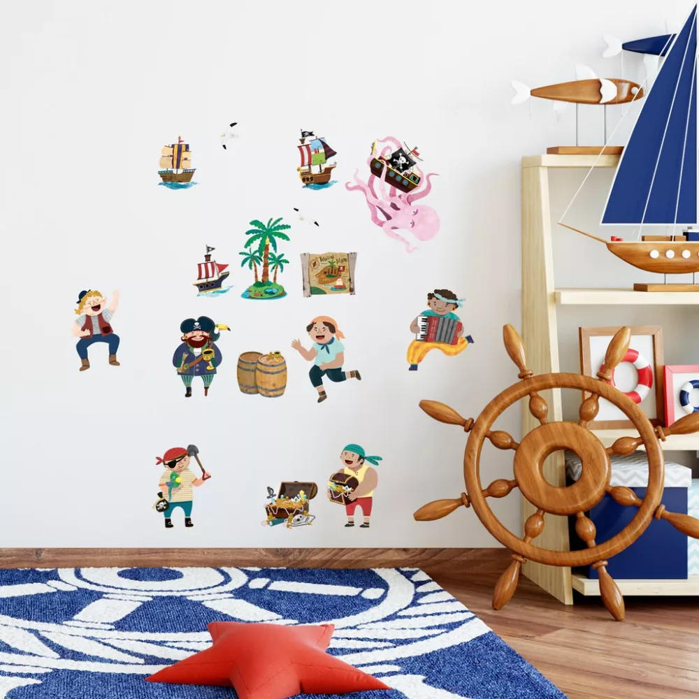 Decowall Pirati i Otok s blagom male