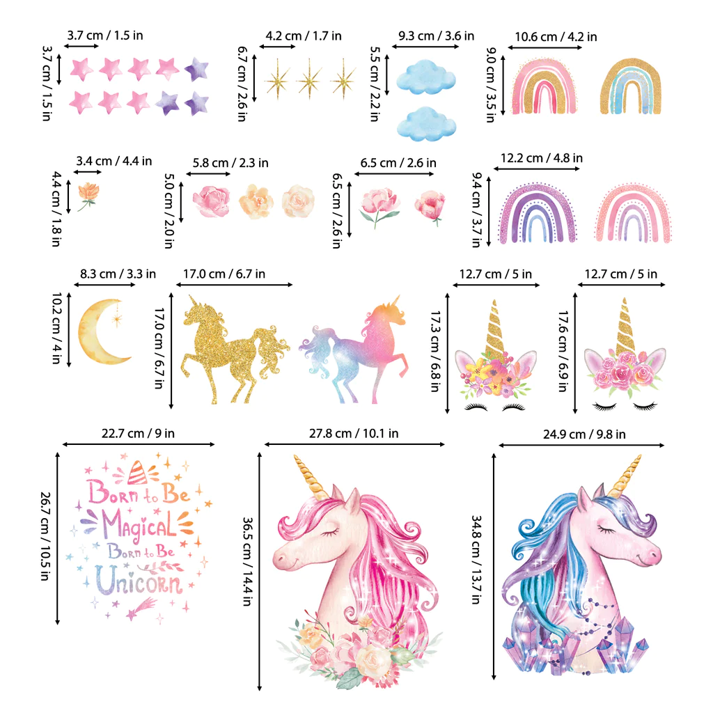 Decowall Čarobni jednorozi - Slika 3