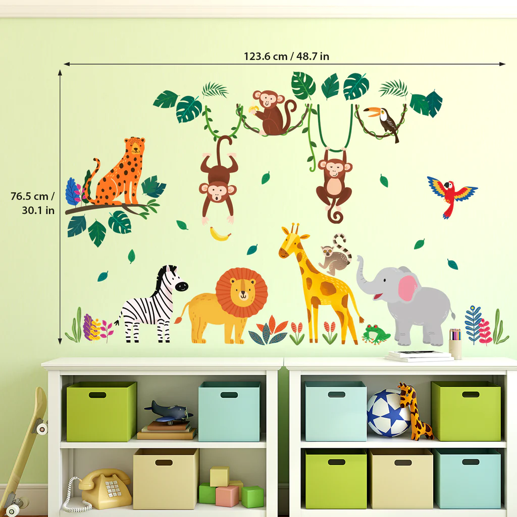 Decowall Životinje iz džungle - Slika 2