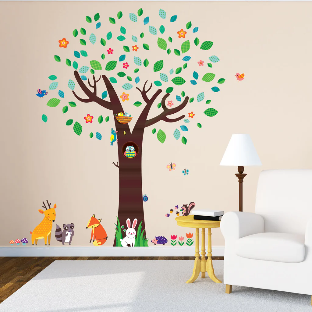 Decowall Životinje i Veliko drvo