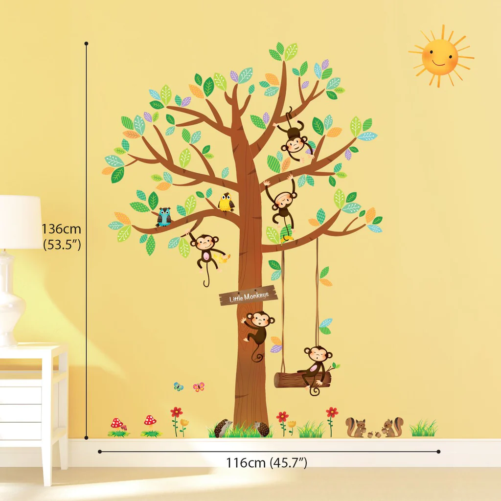 Decowall 5 Malih majmuna - Slika 2