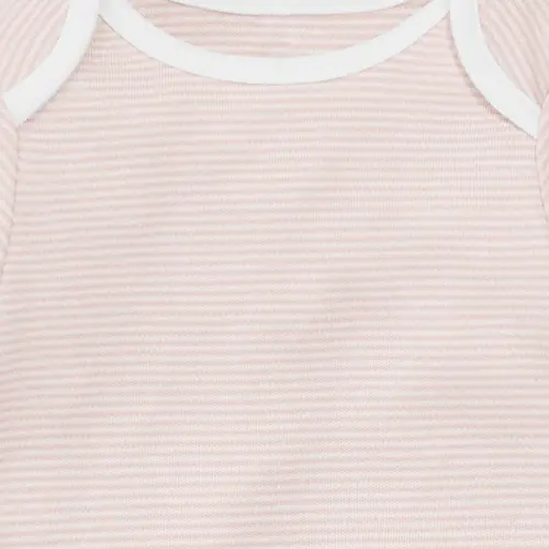 Baby MORI Bodi dugih rukava Blush Stripe - Slika 2