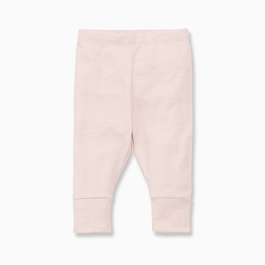 Baby MORI hlačice-Blush Stripe