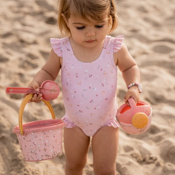 Little Dutch Kupaći kostim Little Pink Flowers 3-4 godine