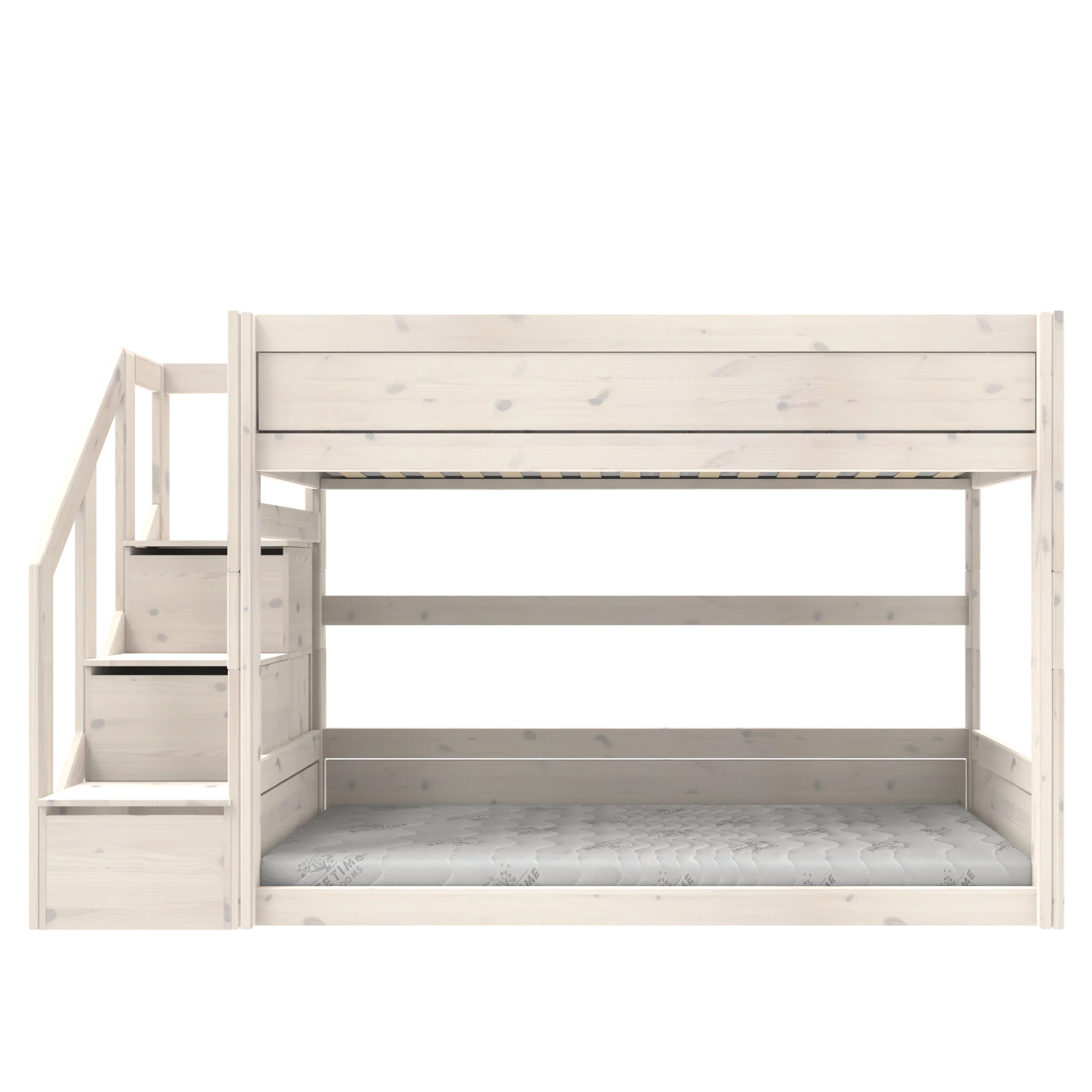 Lifetime Low krevet na kat sa stepenicama/ladicama 90x200