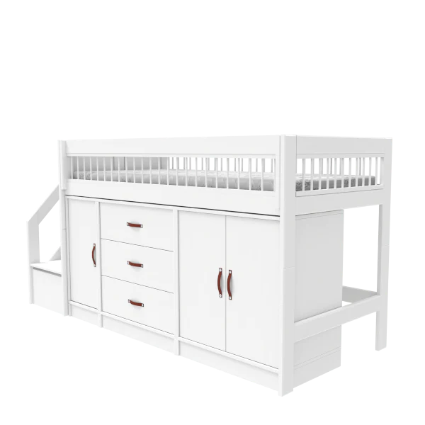 All in one POLU-VISOKI Breeze krevet sa stepenicama