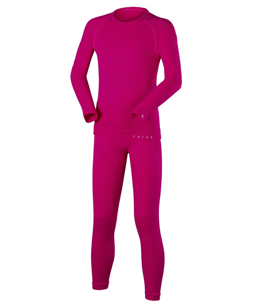 Falke Dječje skijaško donje rublje Pink