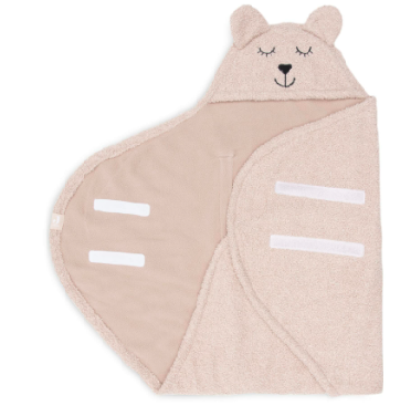 jollein wrap blanket wild rose