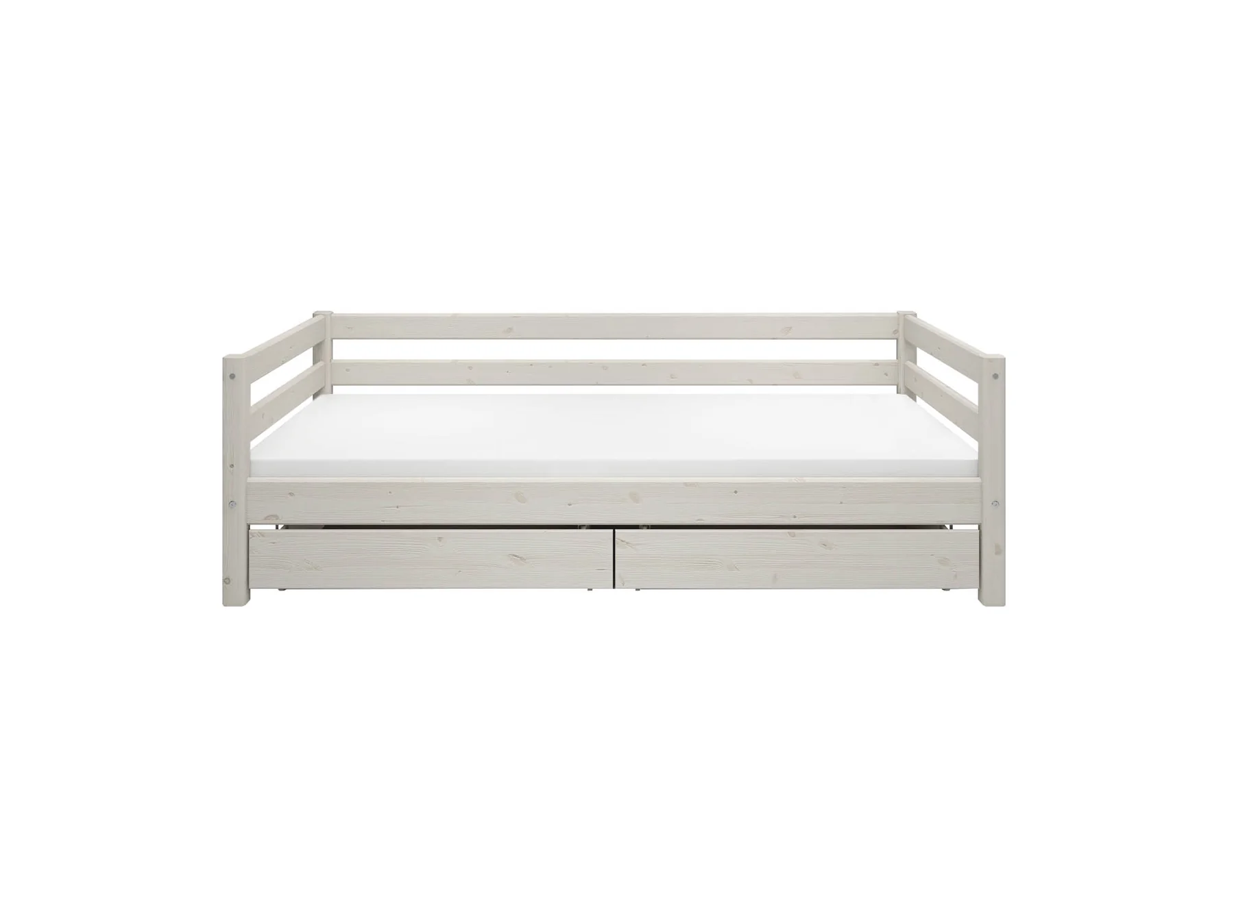FLEXA Single bed 90 x 200 cm s dvije ladice