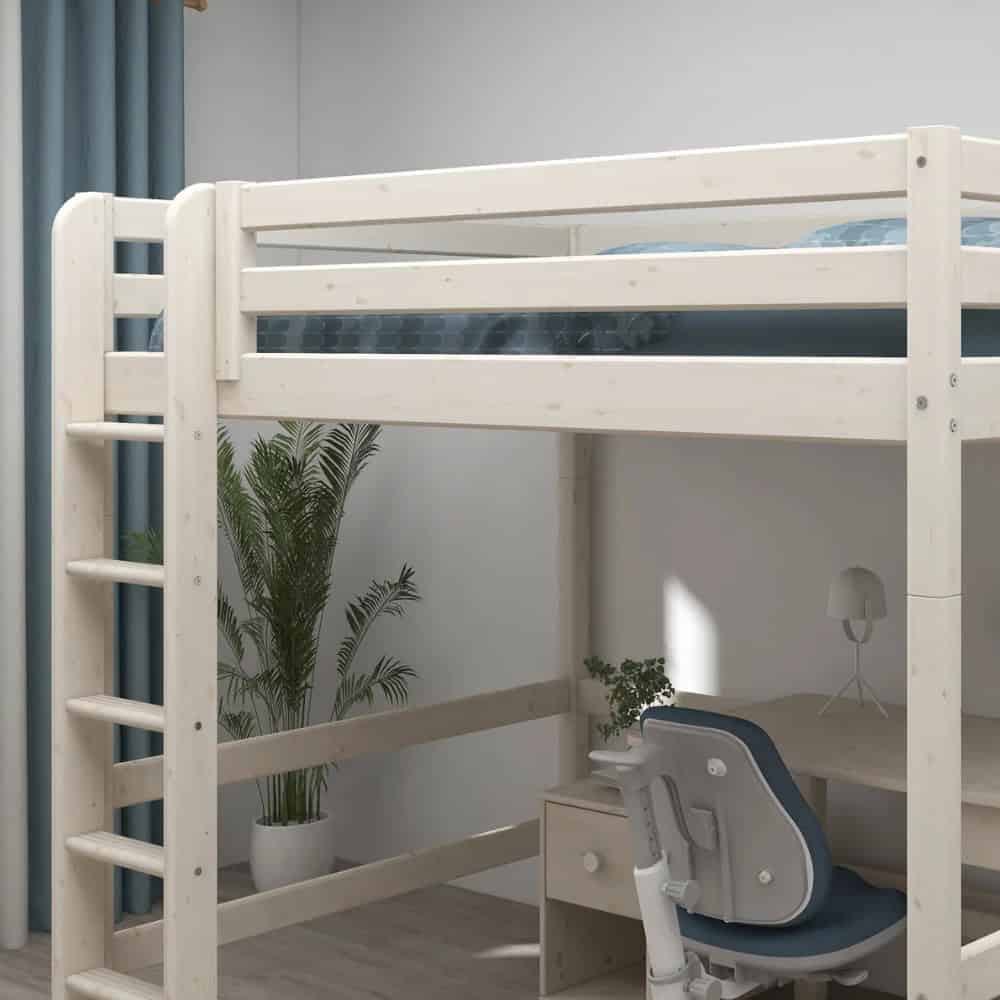 FLEXA High Krevet s ravnim ljestvama 140x200