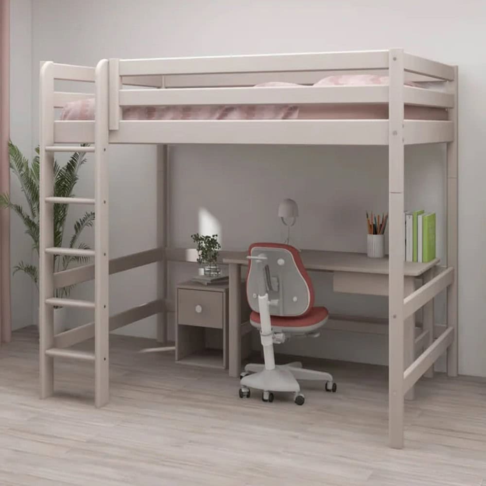 FLEXA High Krevet s ravnim ljestvama 140x200