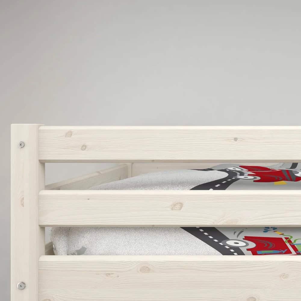 FLEXA Visoki krevet na kat s ravnim ljestvama