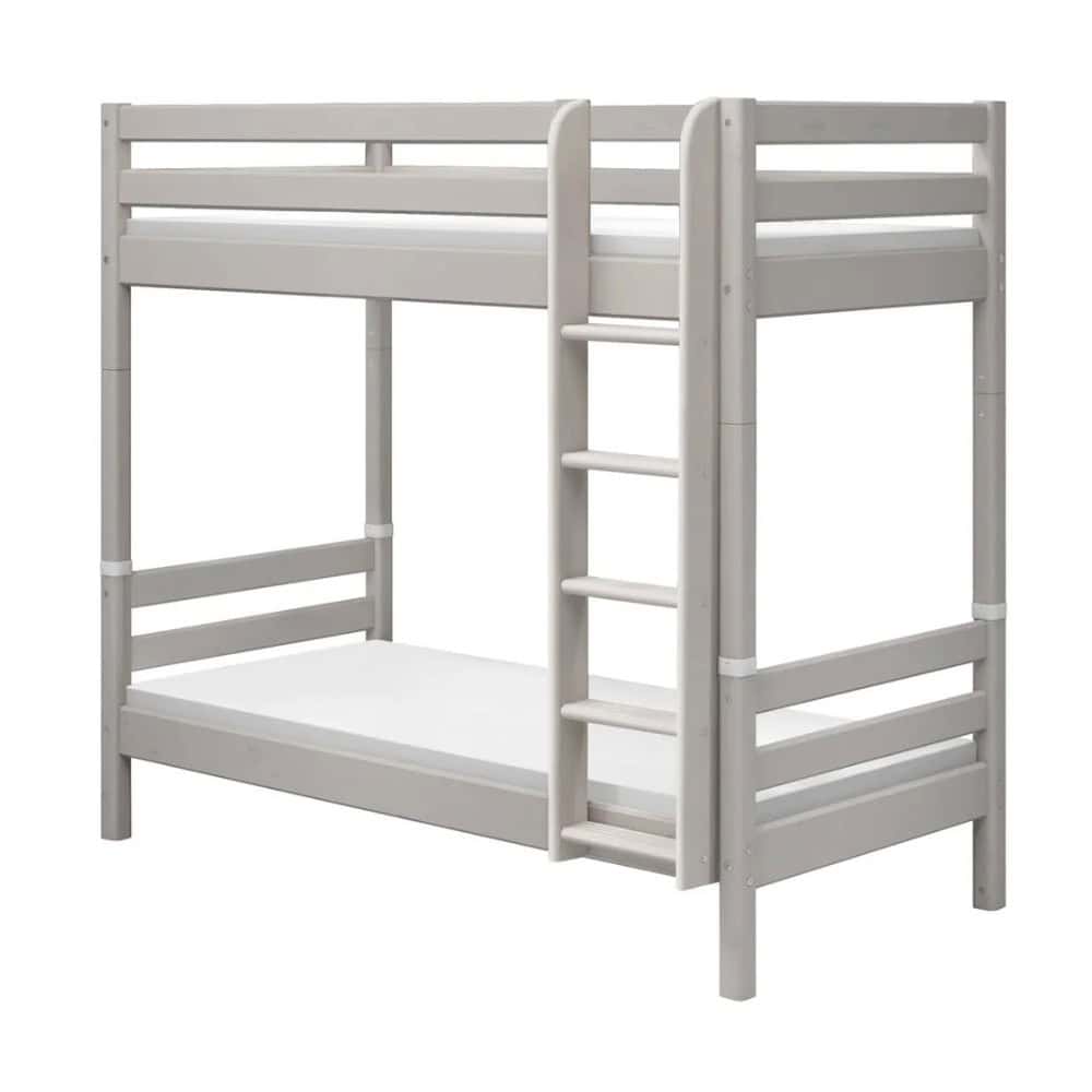 FLEXA Visoki krevet na kat s ravnim ljestvama