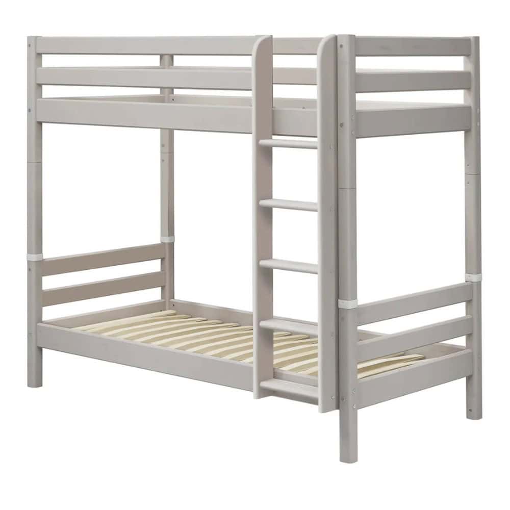 FLEXA Visoki krevet na kat s ravnim ljestvama