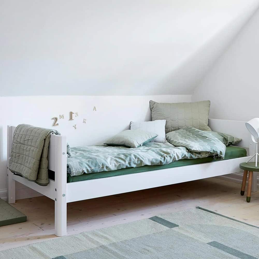 FLEXA White Single bed