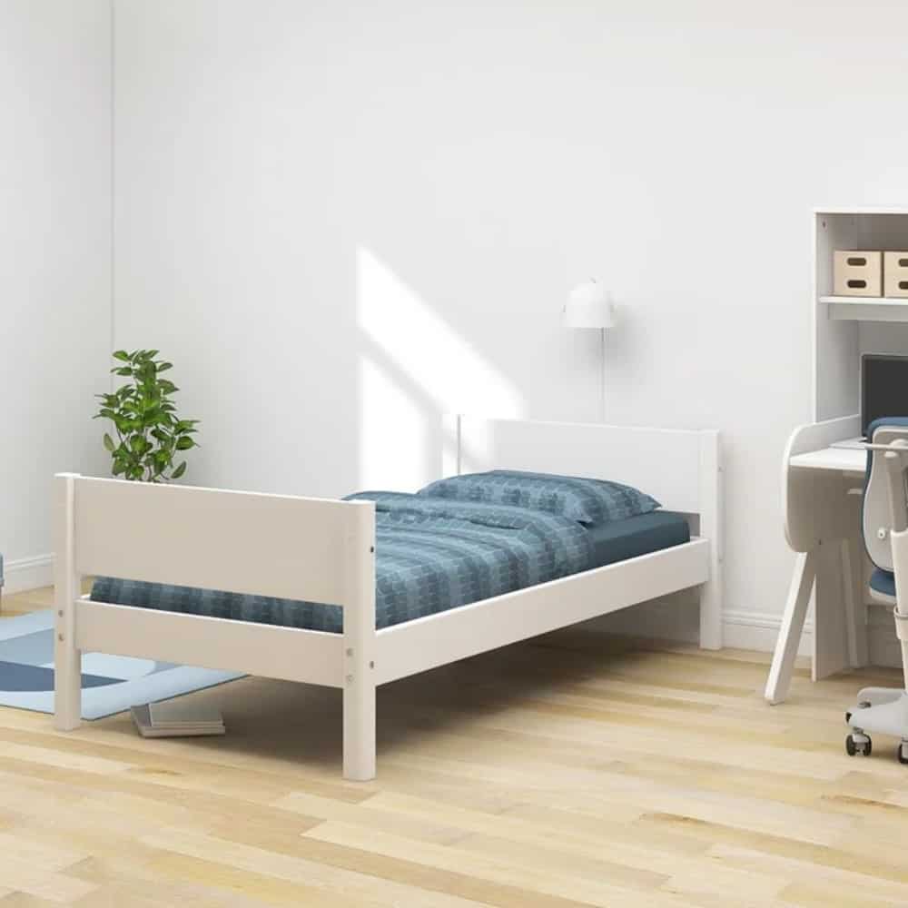 FLEXA White Single bed