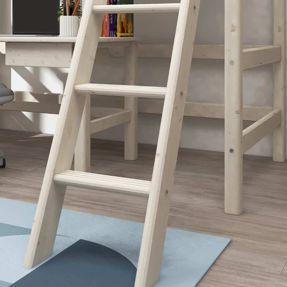 FLEXA High Krevet s kosim ljestvama