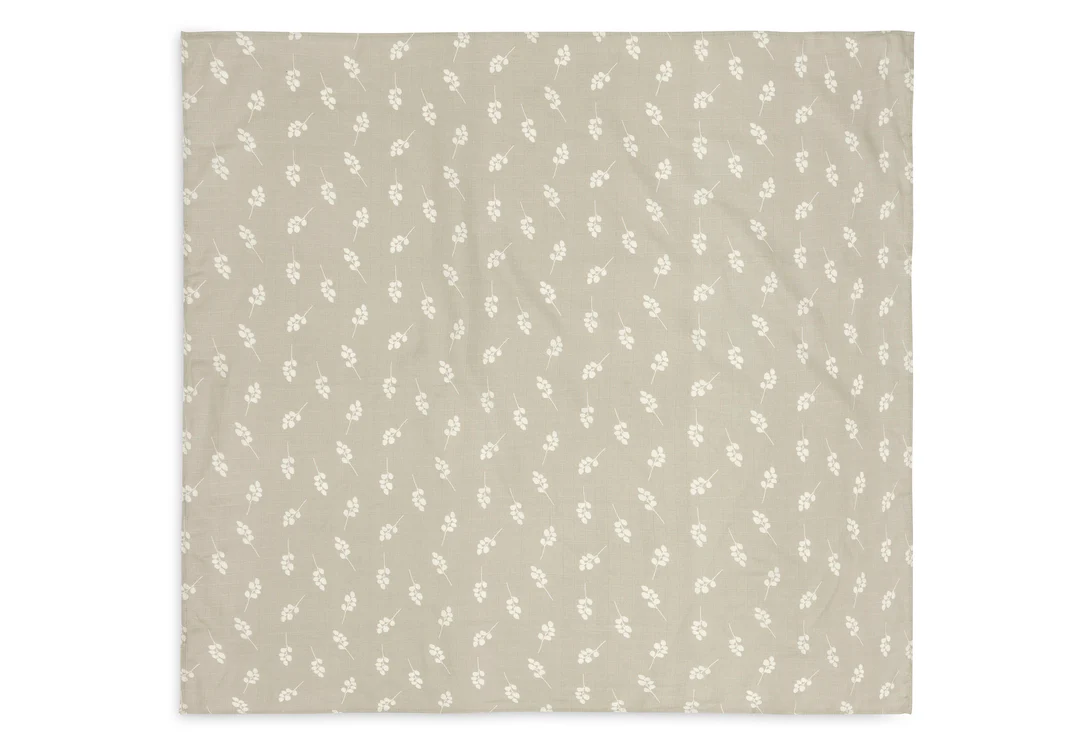 Jollein tetra pelene Twig – Olive Green 115 x 115 cm 2 kom