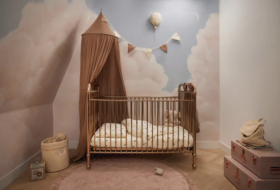 Jollein Ukrasne zastave- Biscuit/Ivory