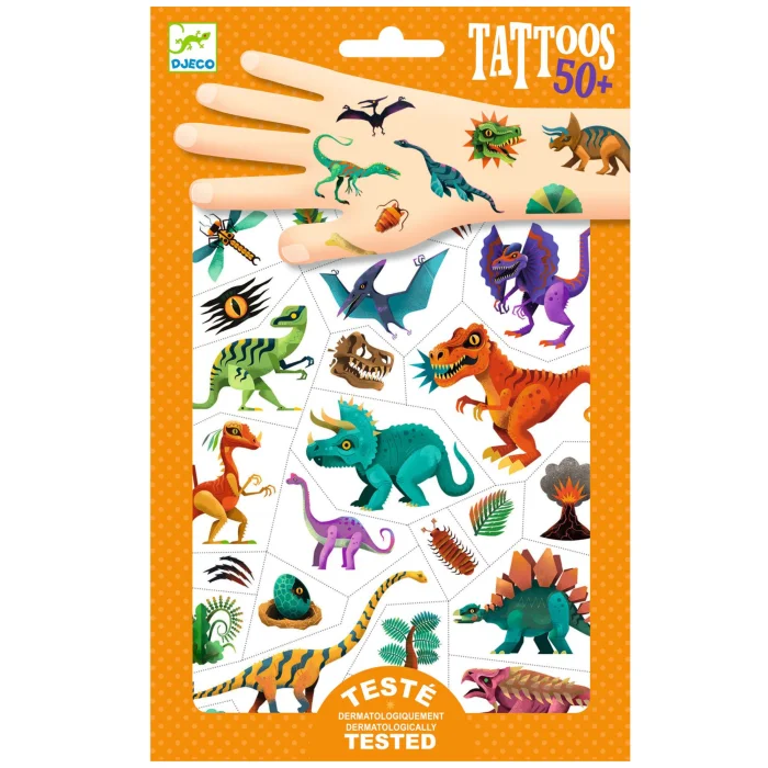 Djeco Tattoo naljepnice - Dinosauri