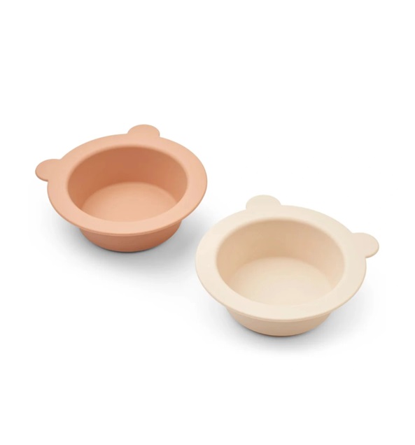 Liewood komplet zdjelica u boji Tuscany rose / Apple blossom