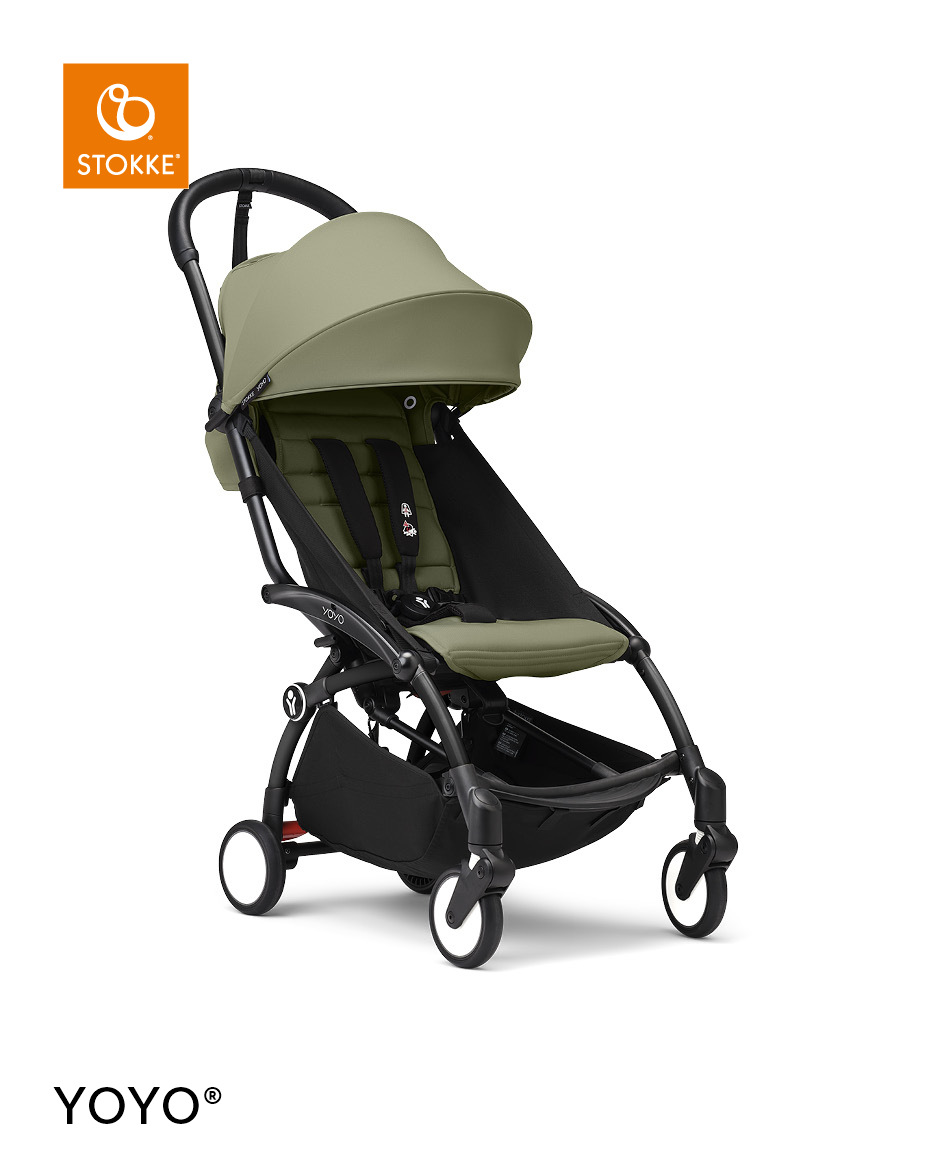 Stokke® YOYO³ kolica 6+ crna šasija