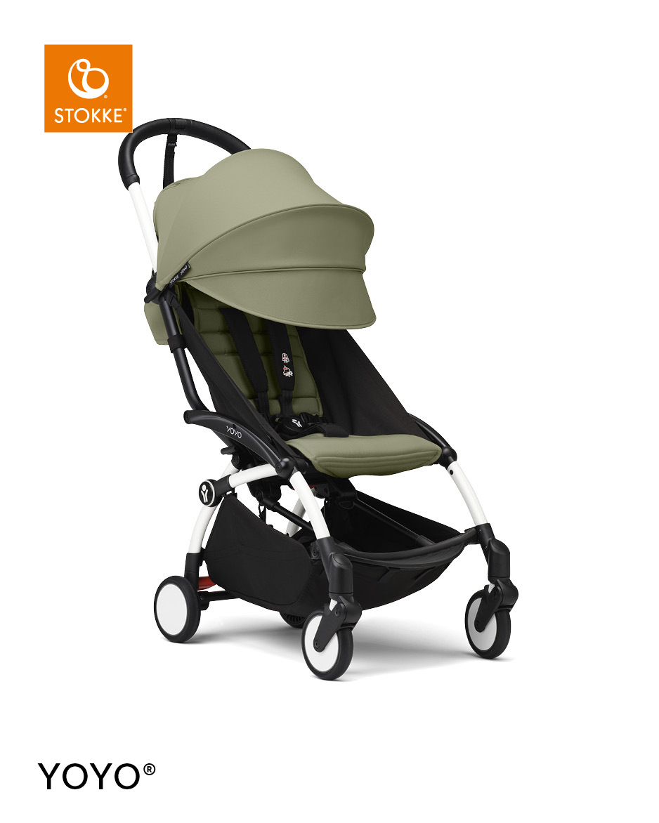 Stokke® YOYO³ kolica 6+ bijela šasija