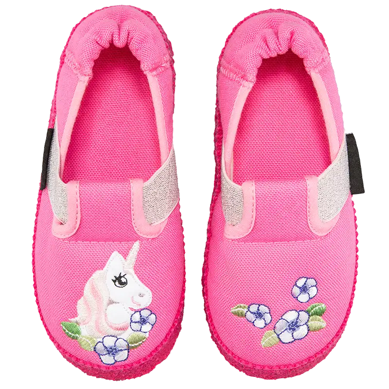 Nanga roze šlapice Jednorog 26-30