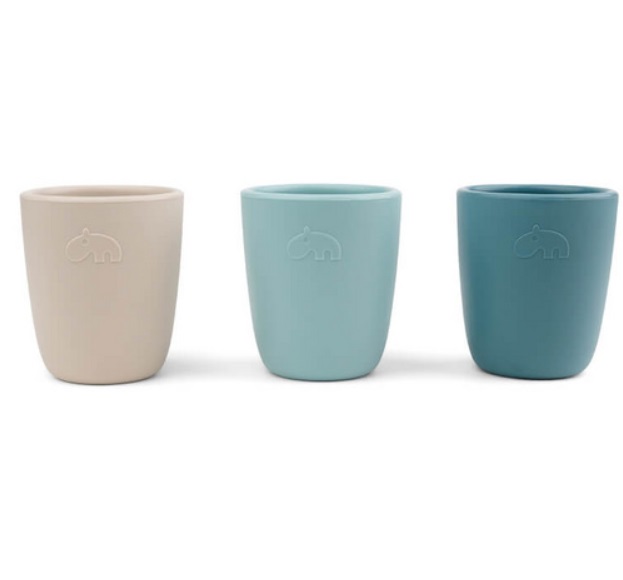 Done by deer - Set - tri šalice od silikona