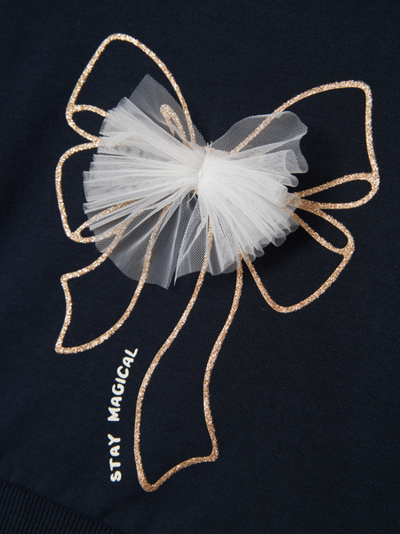 NAME IT Majica dugi rukav Mašna - Slika 2