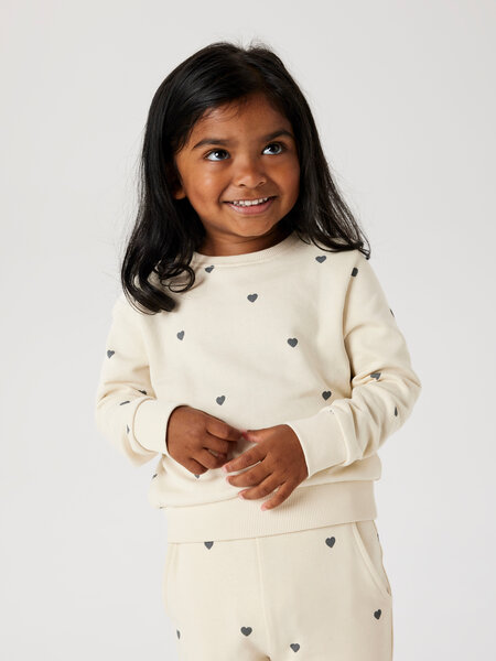 NAME IT Majica sa srcima Bijela - Slika 4