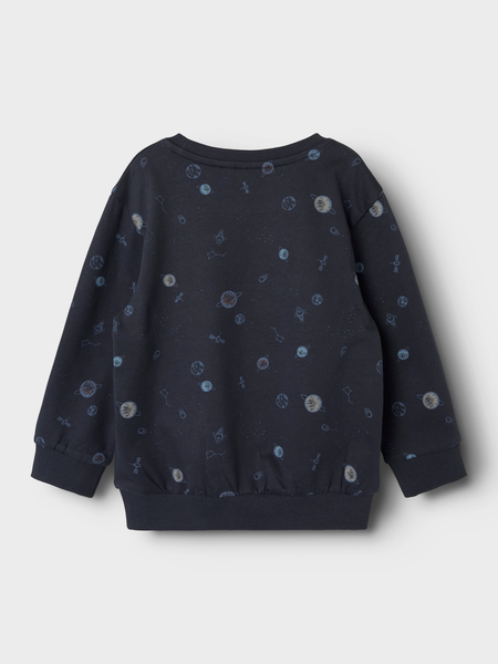 NAME IT Majica dugih rukava Svemir Plava - Slika 3