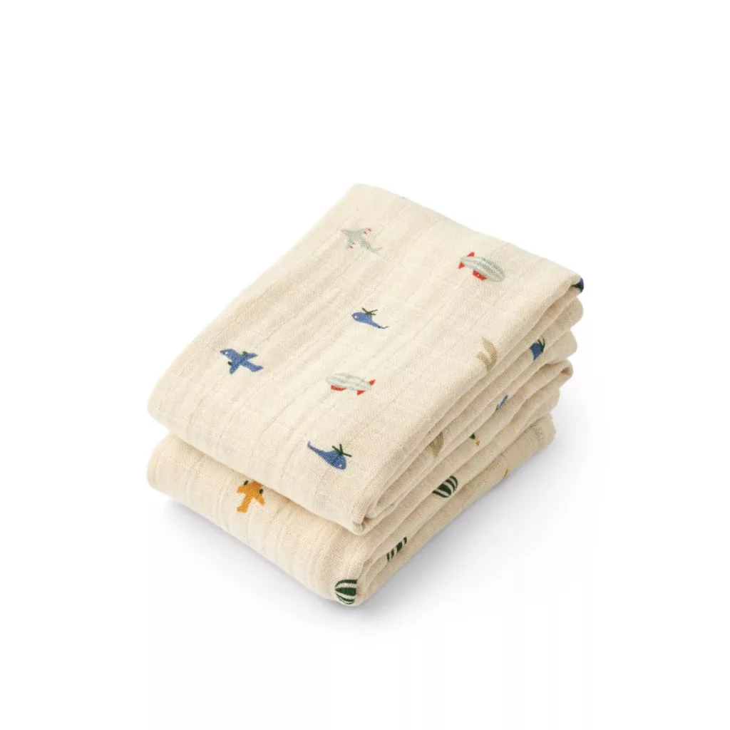 Liewood Tetra pelene 65x65cm 2kom Aviator