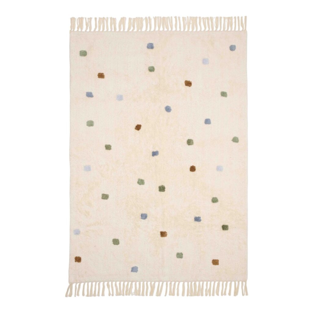 Little Dutch Tepih Dots blue 120x170cm