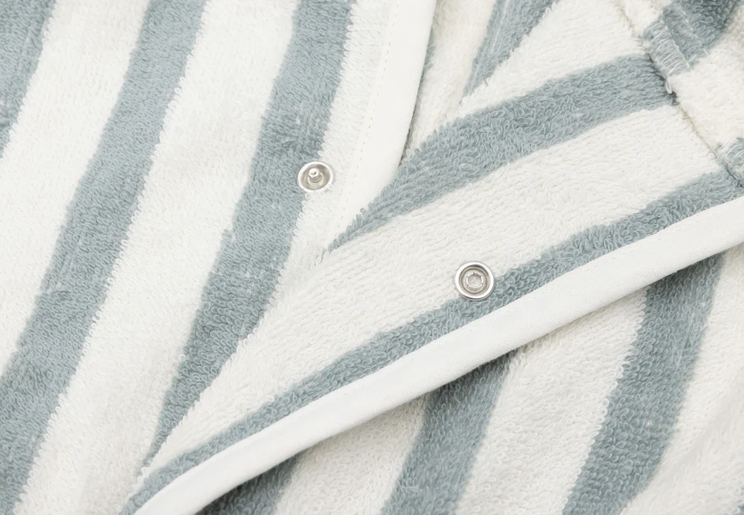 Jollein ogrtač Prugice Sea Green