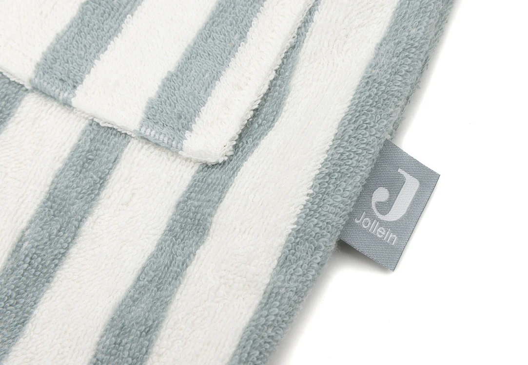 Jollein ogrtač Prugice Sea Green