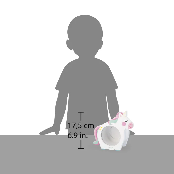 Janod Drvena kasica - Jednorog