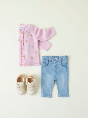 NAME IT Pulover Cvjetići Rozi - Slika 4