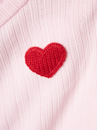 NAME IT Majca slim sa srcem Roza - Slika 2